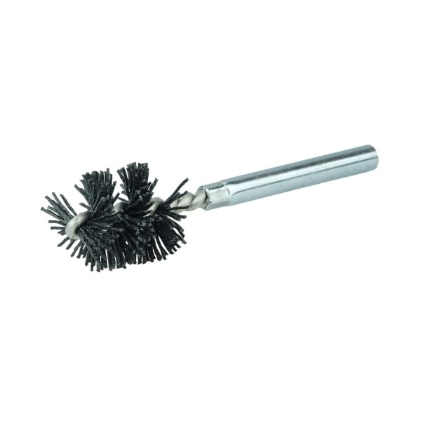 Weiler Burr-Rx 7/8"-Dia Brush, .026/120CG Crimped Fill, 1" Brush Len, 3-1/2" 21763 - main